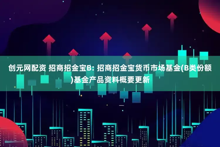 创元网配资 招商招金宝B: 招商招金宝货币市场基金(B类份额)基金产品资料概要更新